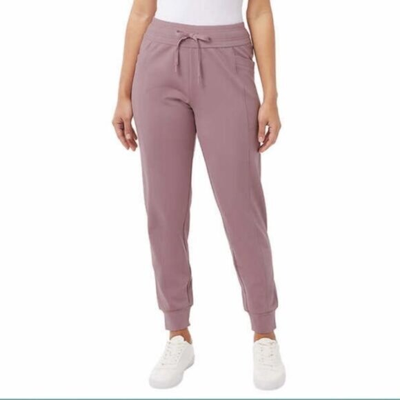 32 Degrees Heat Womens  Purple Tech Joggers Medium New - Picture 1 of 6